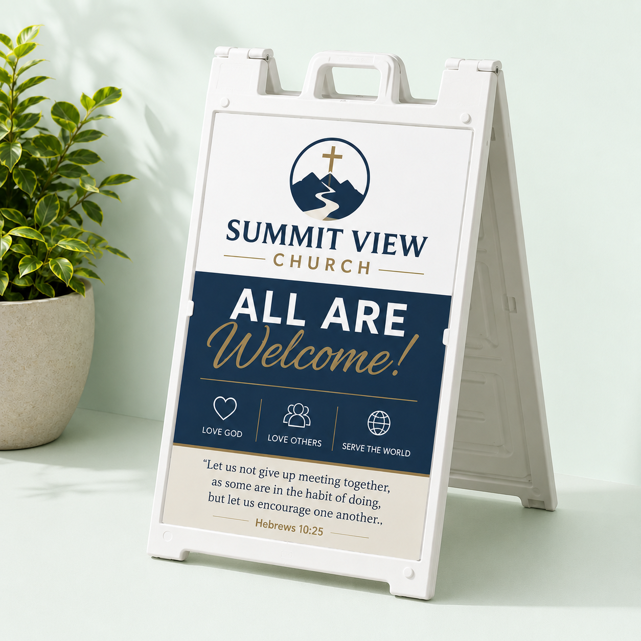 Custom banners signs and large-format graphics for indoor and outdoor display
