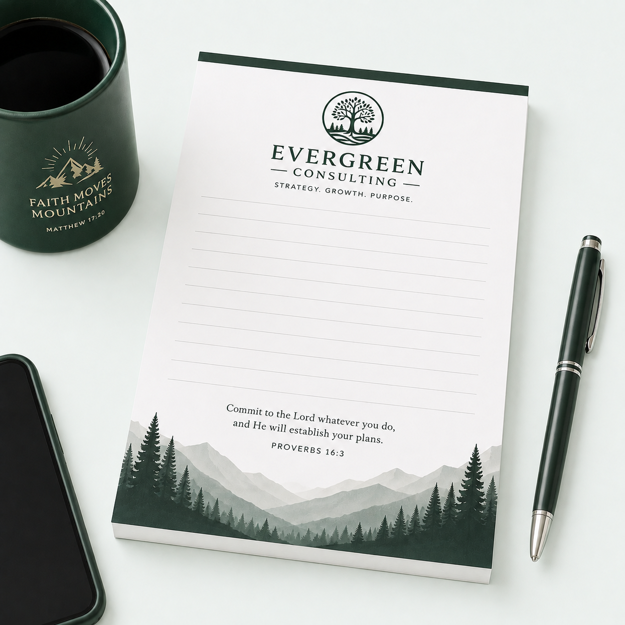 Custom printed notepads for offices, meetings, promotions and everyday use