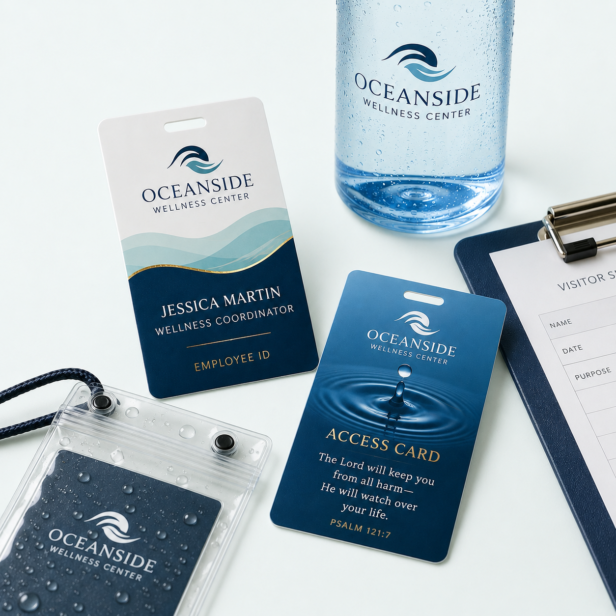 Custom durable plastic membership and loyalty cards
