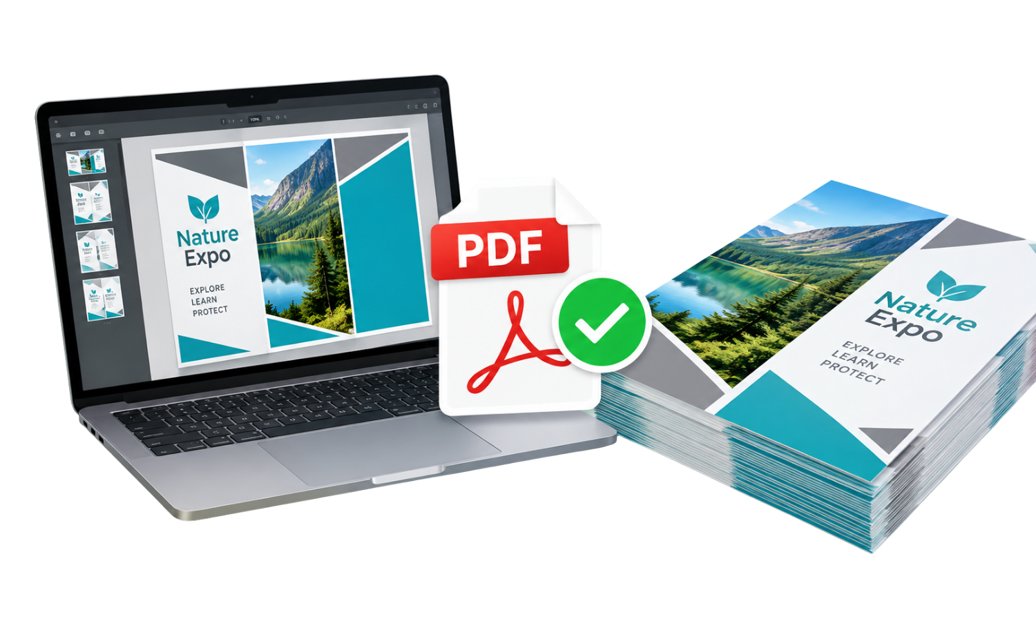 Upload Print File Now illustration