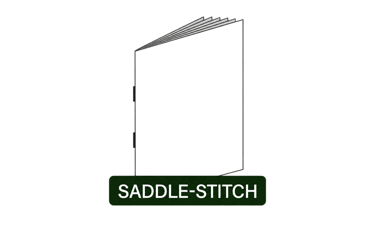 Saddle Stitch illustration