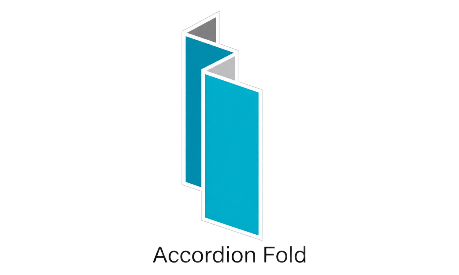 Accordion / Fan Fold illustration