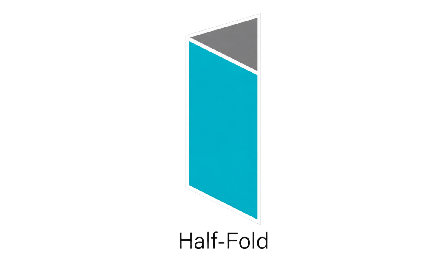 Half Fold / Bi-Fold illustration