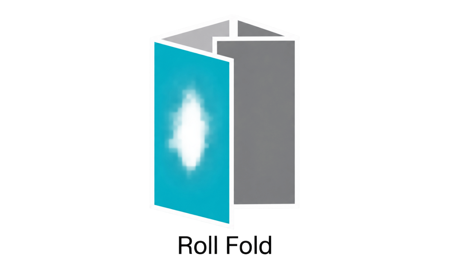 Roll / Barrel Fold illustration