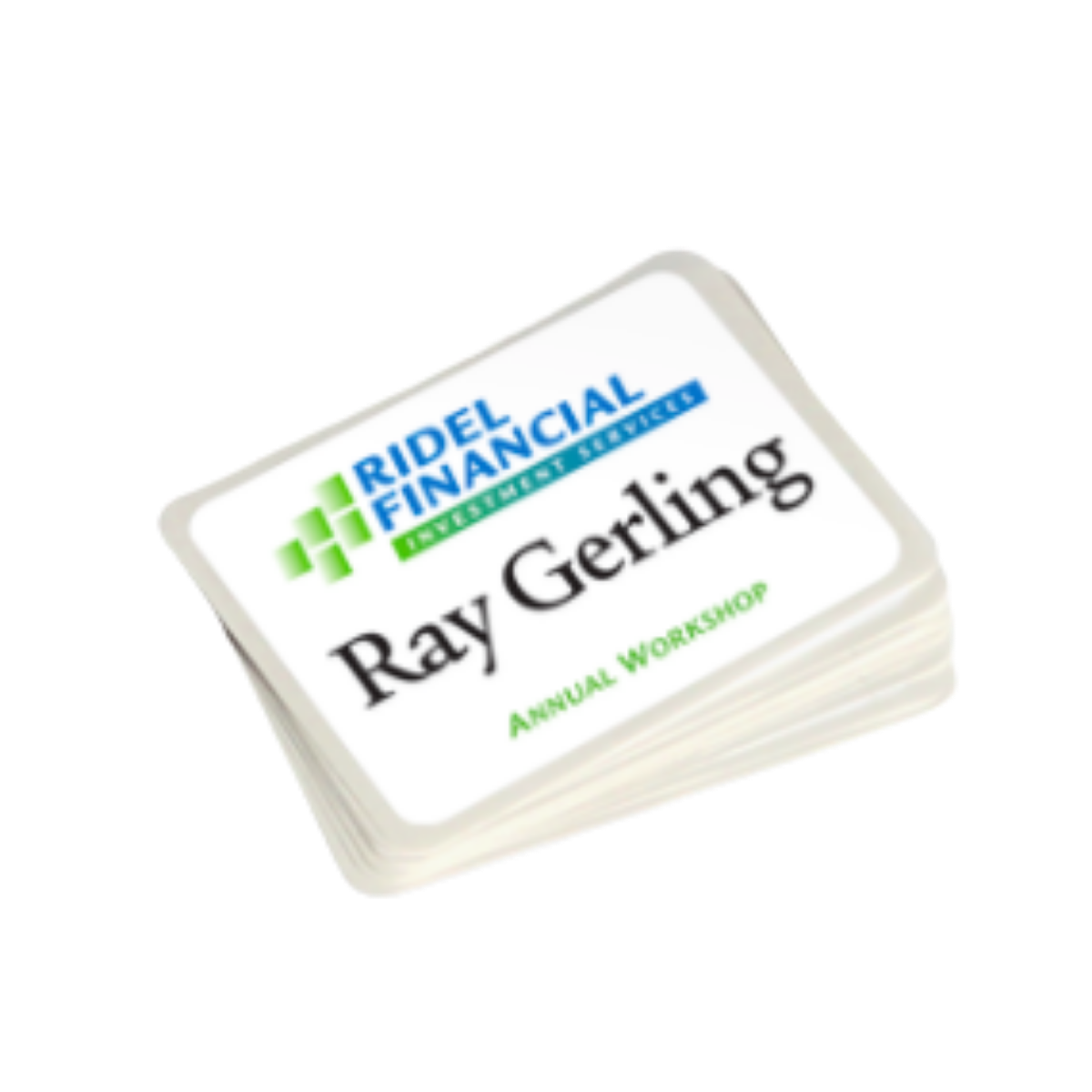 Adhesive Name Badges illustration