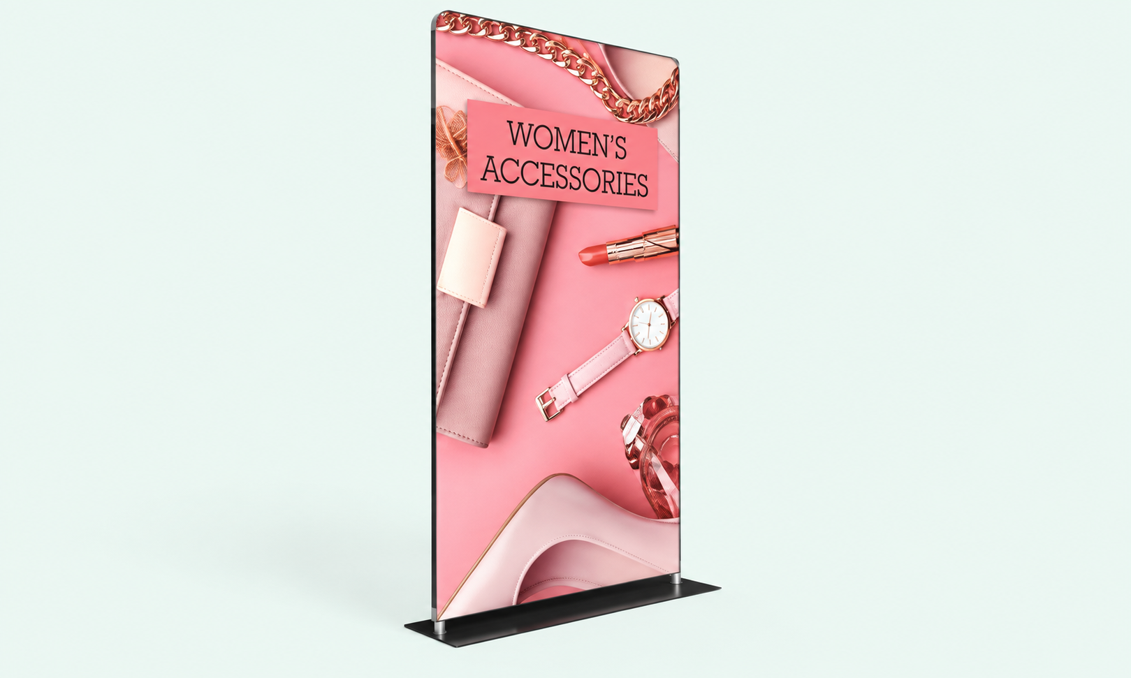 Medium Fabric Tube Display illustration
