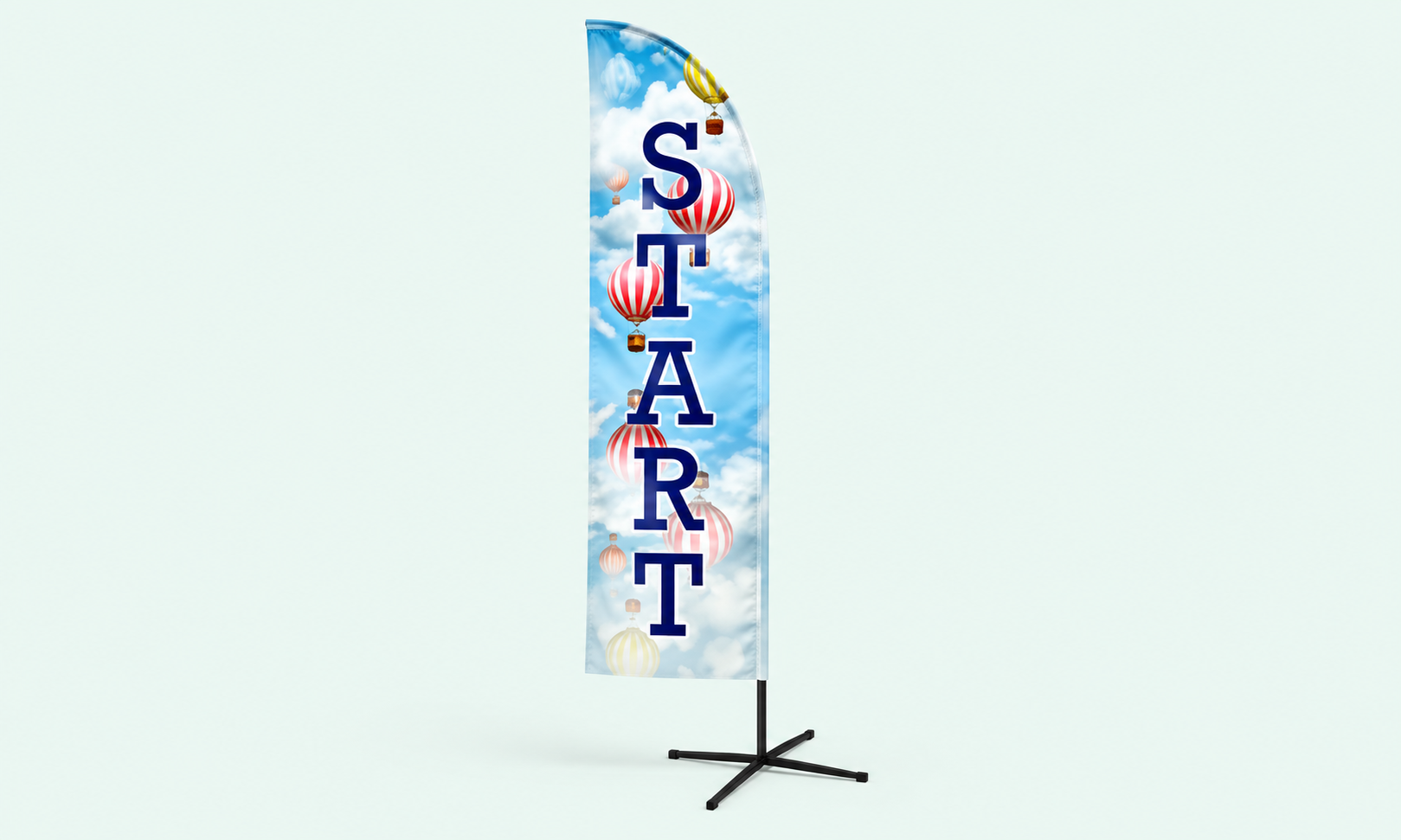 Feather Flag illustration