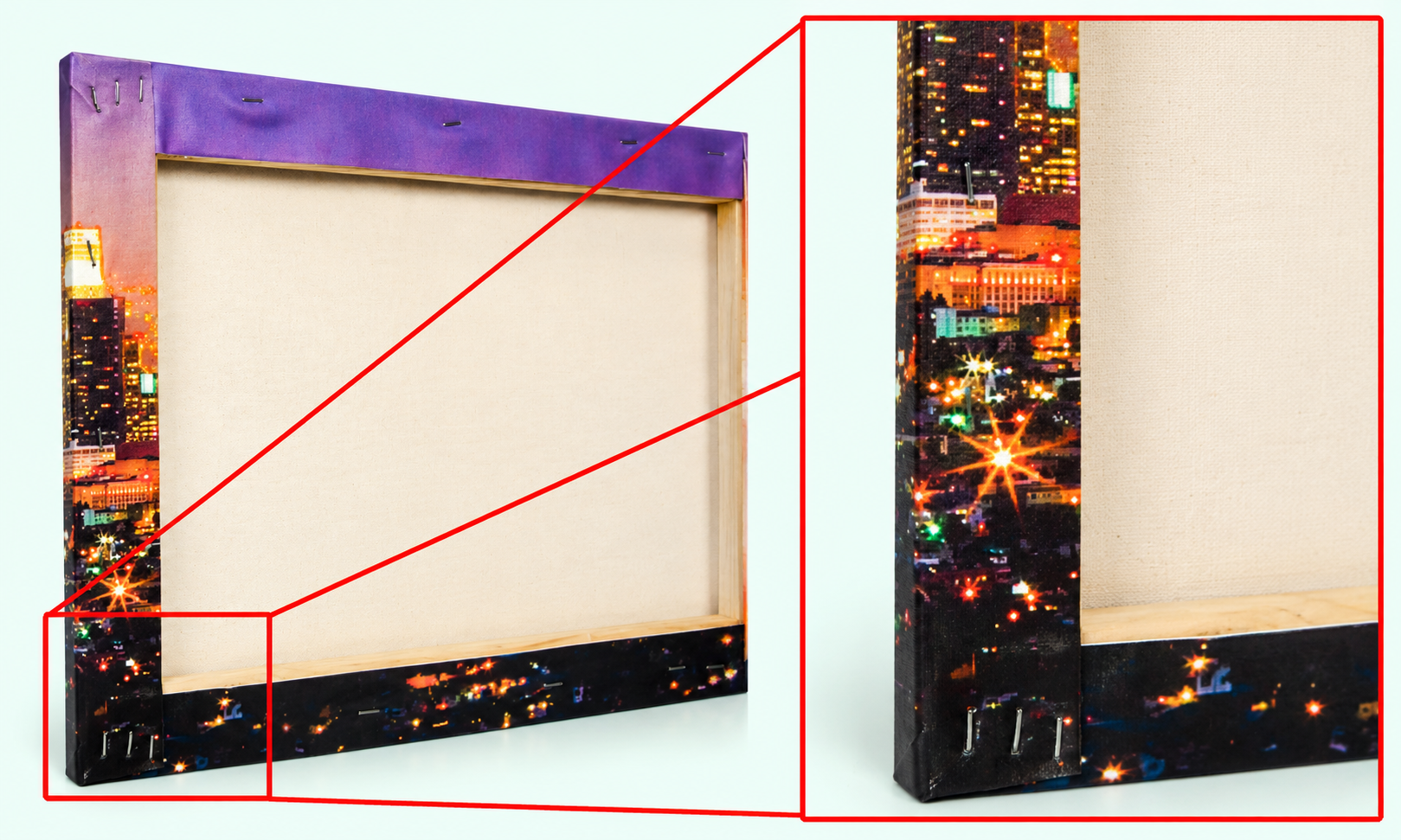 Gallery-Wrapped Canvas With 1.5