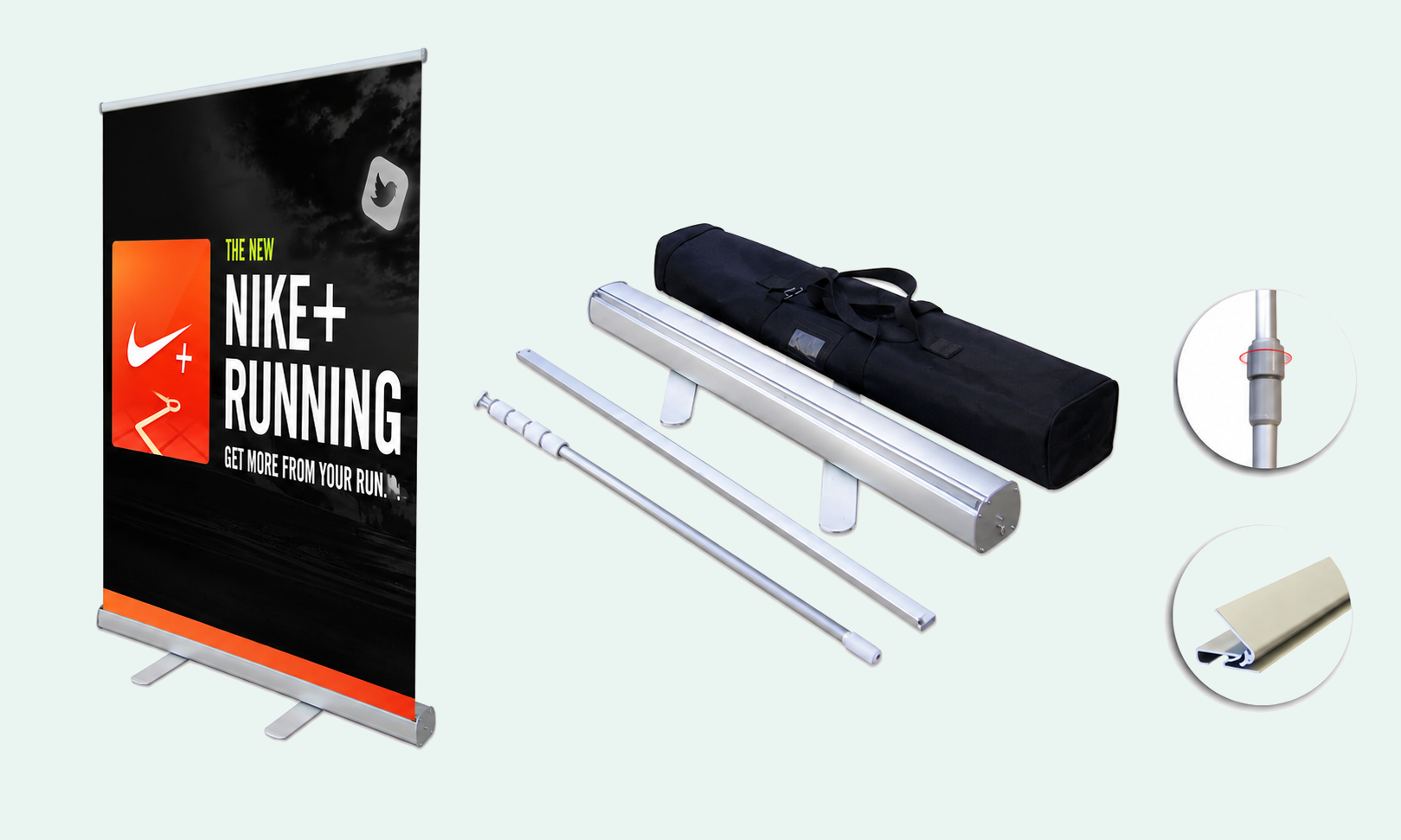 Retractable Roll Up Large illustration