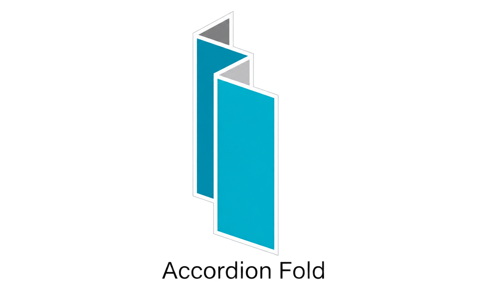 Accordion / Fan Fold illustration