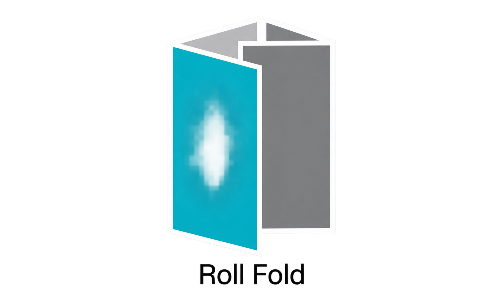 Roll / Barrel Fold illustration
