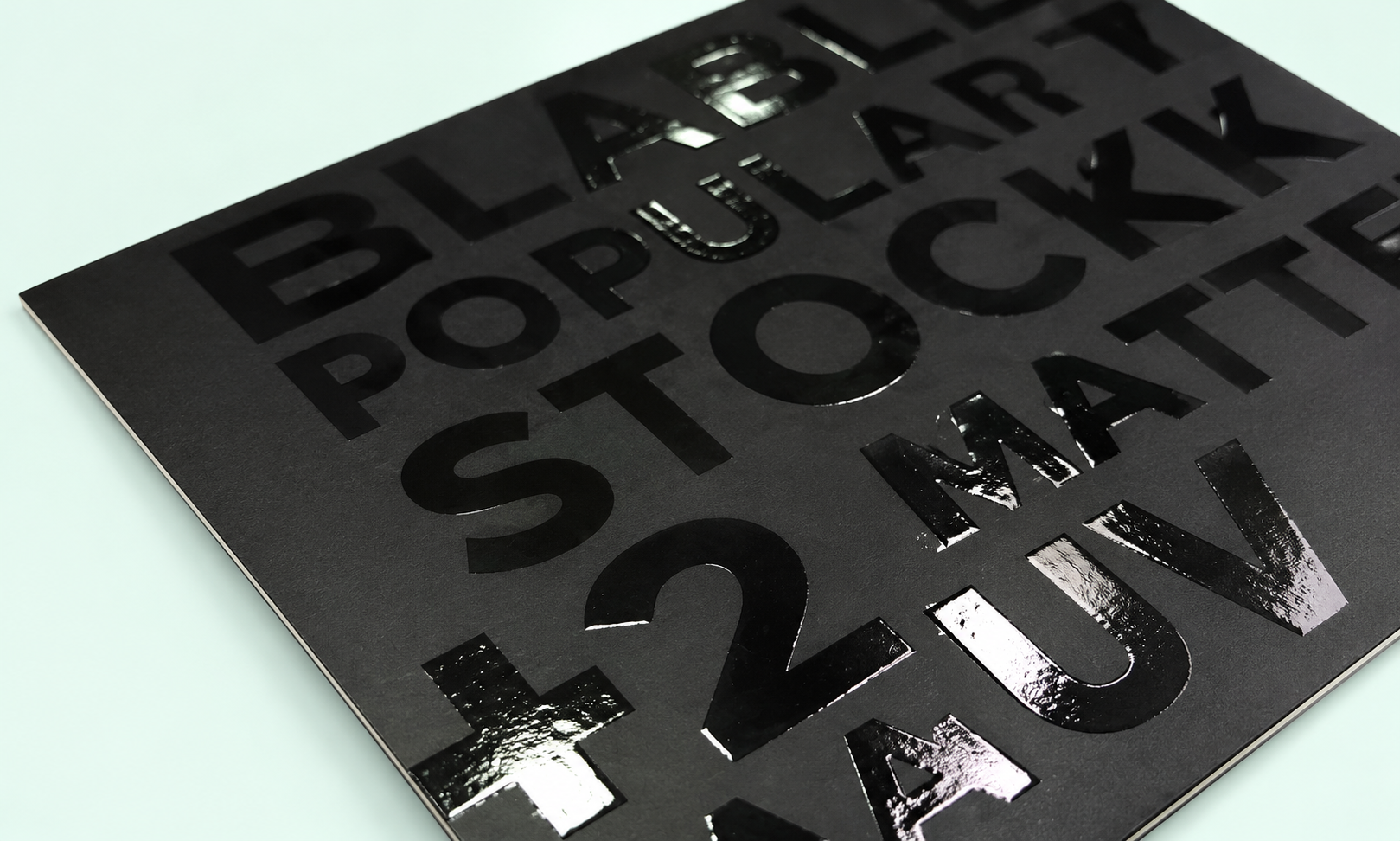 Spot UV illustration