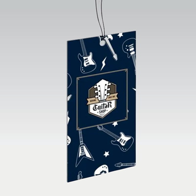 Black Edge Hang Tags