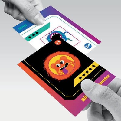 Suede Trading Cards
