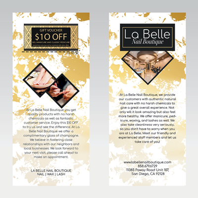 Natural Rack Cards