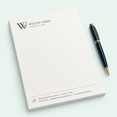 Premium Short Run Letterheads