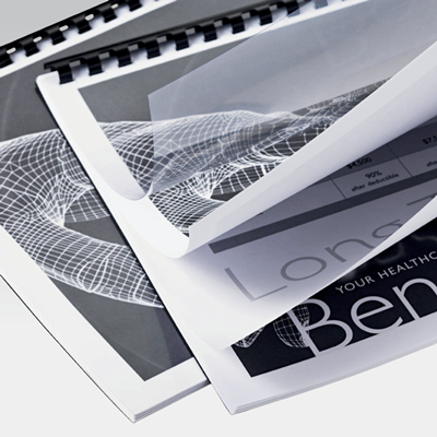 Comb Bind Books (Quick & Short Run)