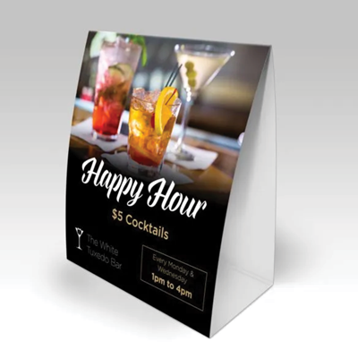 Quick & Short Run Table Tents