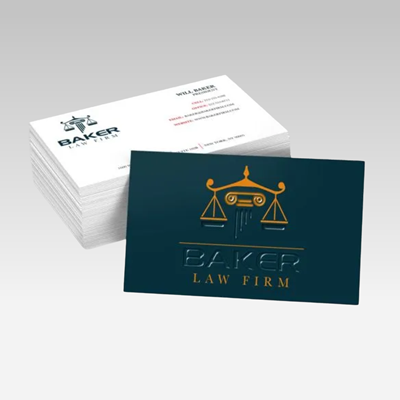 Raised Spot UV Business Cards
