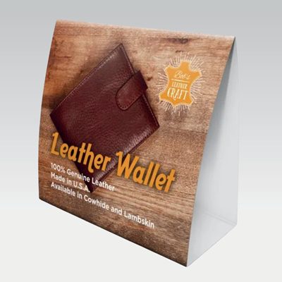 Standard & Bulk Run Table Tents