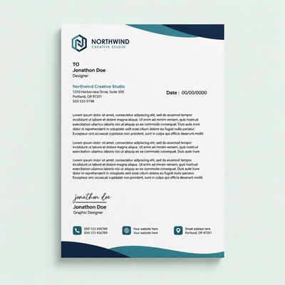 Quick & Short Run Letterheads
