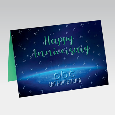 Raised Spot UV Greeting Cards