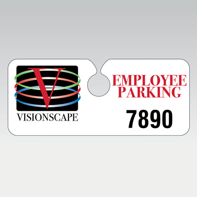 Parking Permit Tags (Full Color)