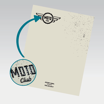 Raised Thermography Letterheads