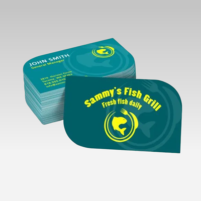 Special Shapes Business Cards