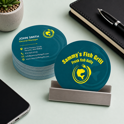 Special Shapes Business Cards