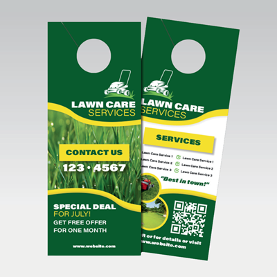 Quick & Short Run Door Hangers