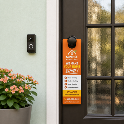 Quick & Short Run Door Hangers