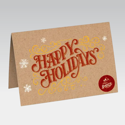 Brown Kraft Greeting Cards