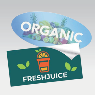 Standard & Bulk Run Individual Stickers