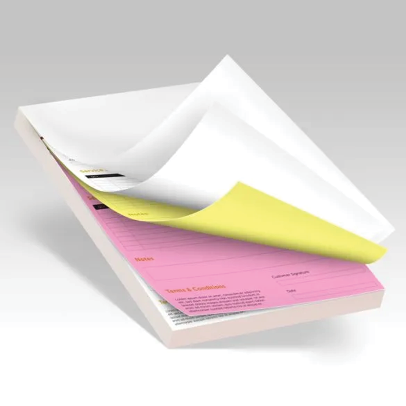 Brand New NCR Paper 2 part (White and Yellow) Carbonless Paper