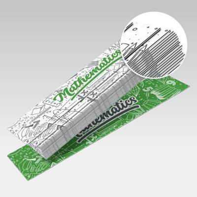 Black Edge Bookmarks