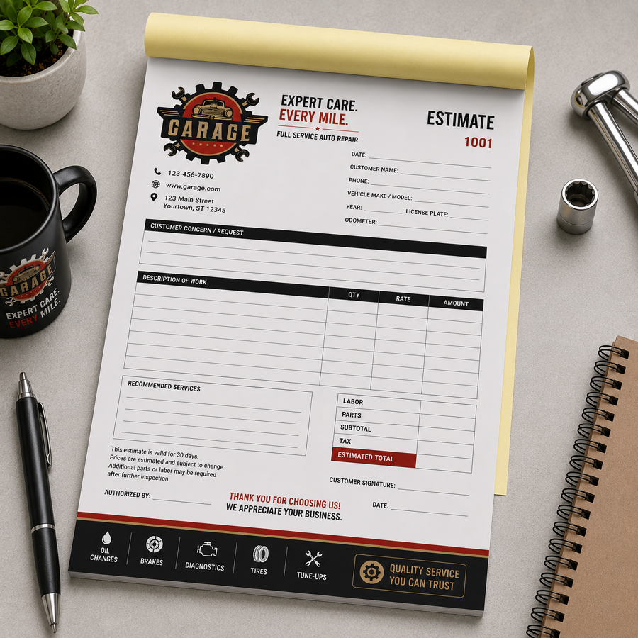 Estimate & Repair Forms