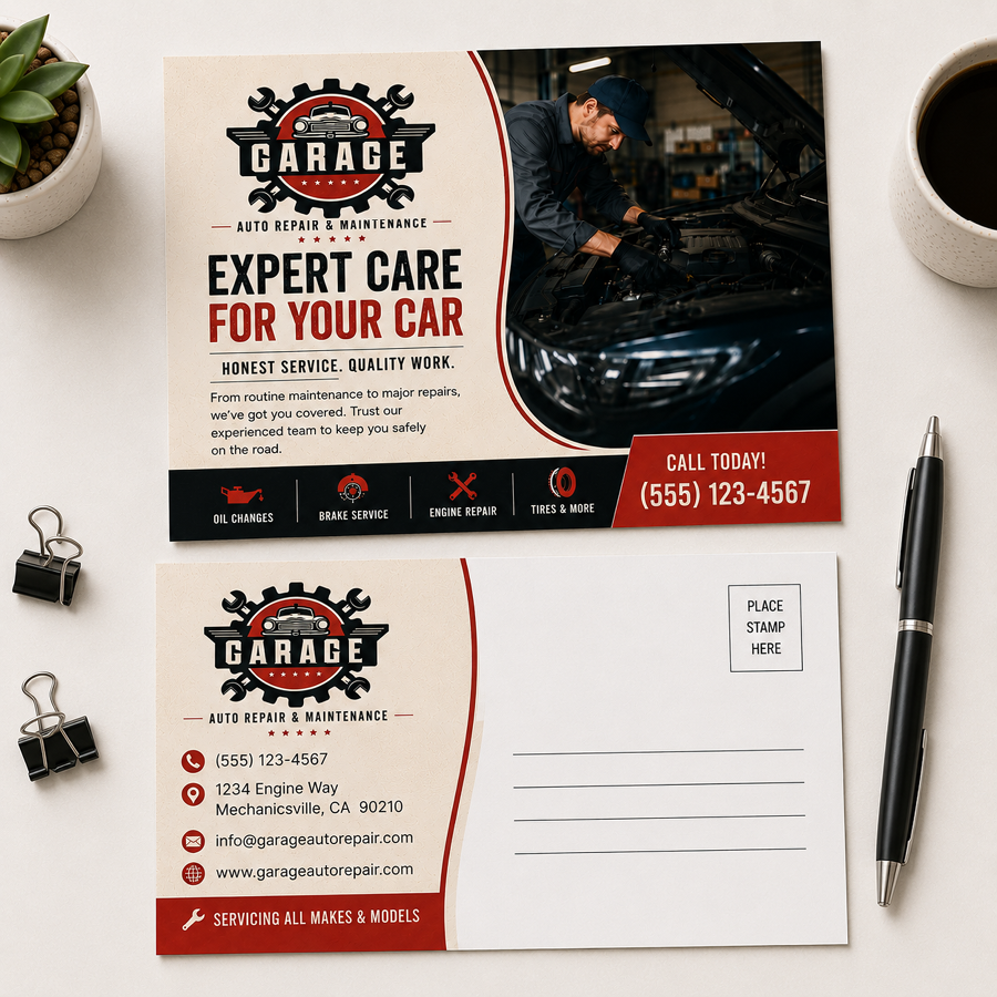 Postcards & Service Mailers