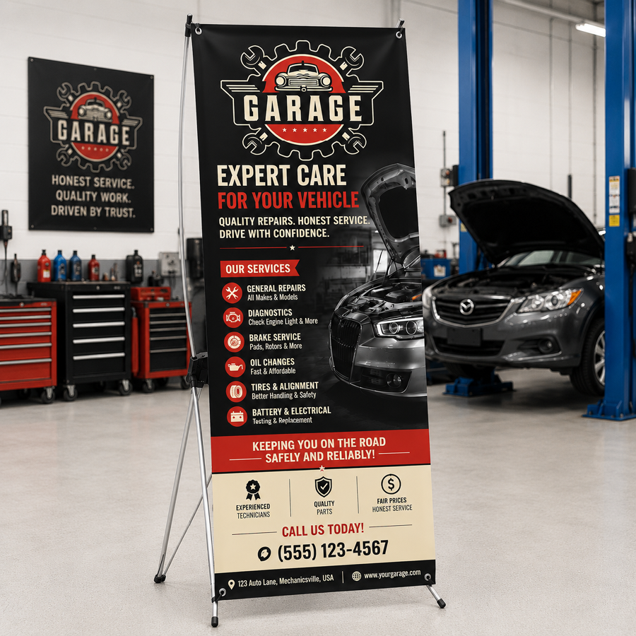 Collapsible Banner Stands