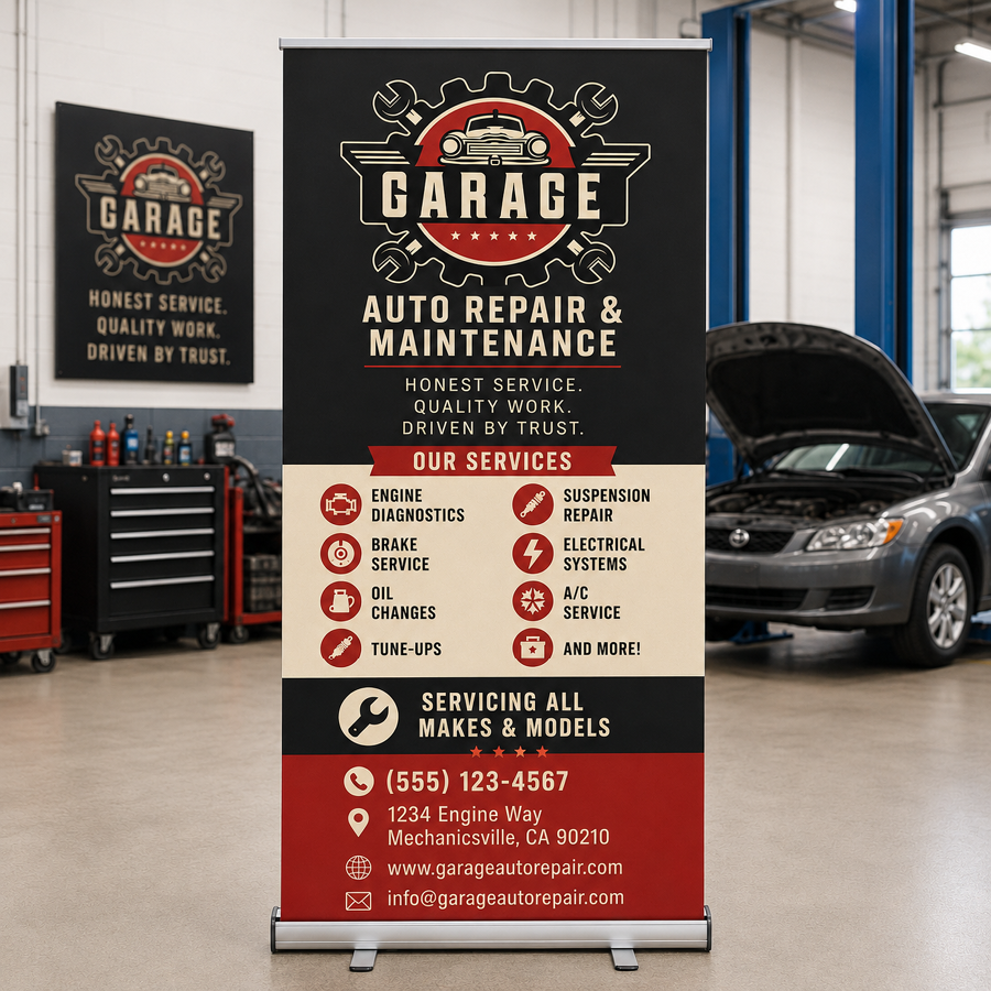 Retractable Banner Stands