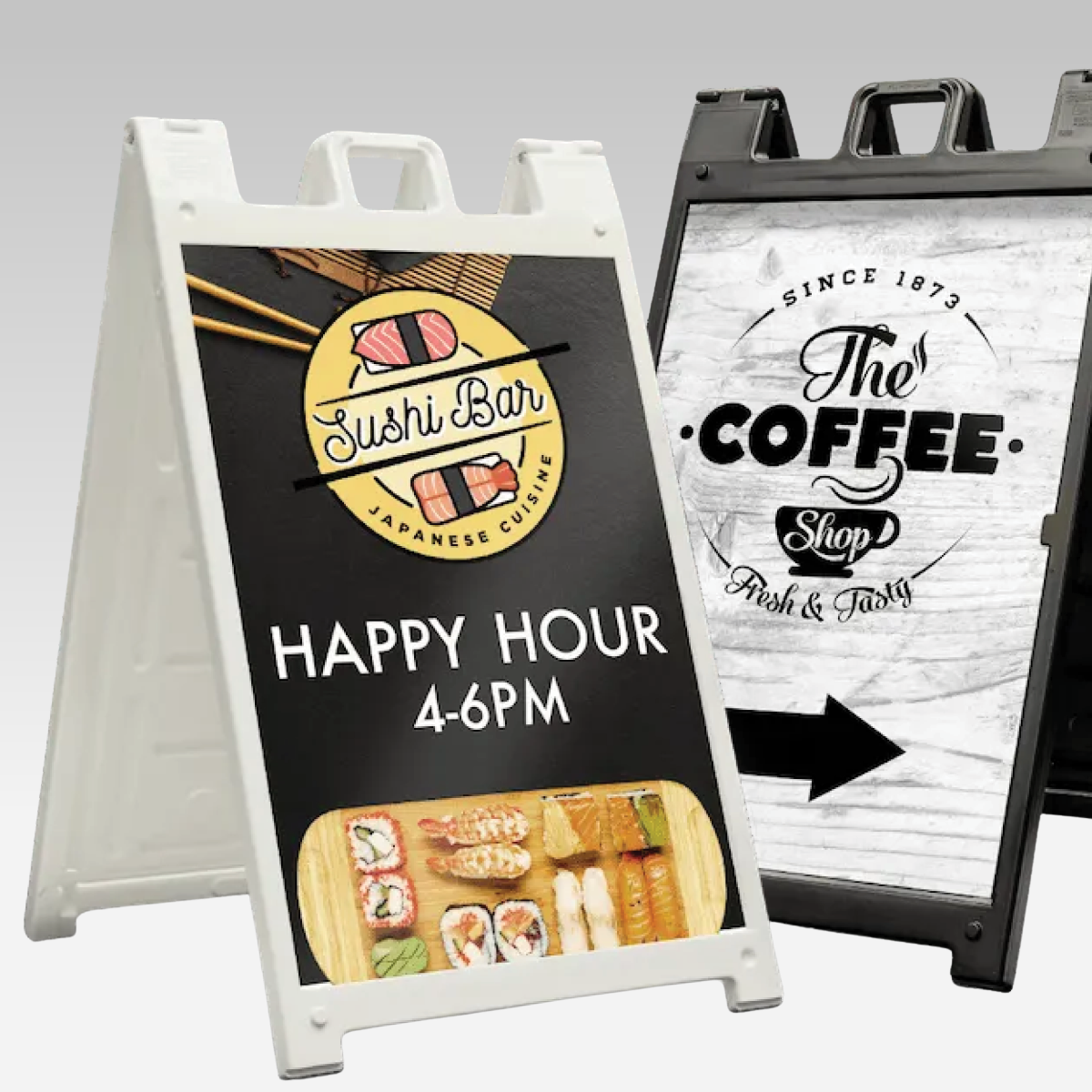 A-Frame Signs / Sandwich Boards