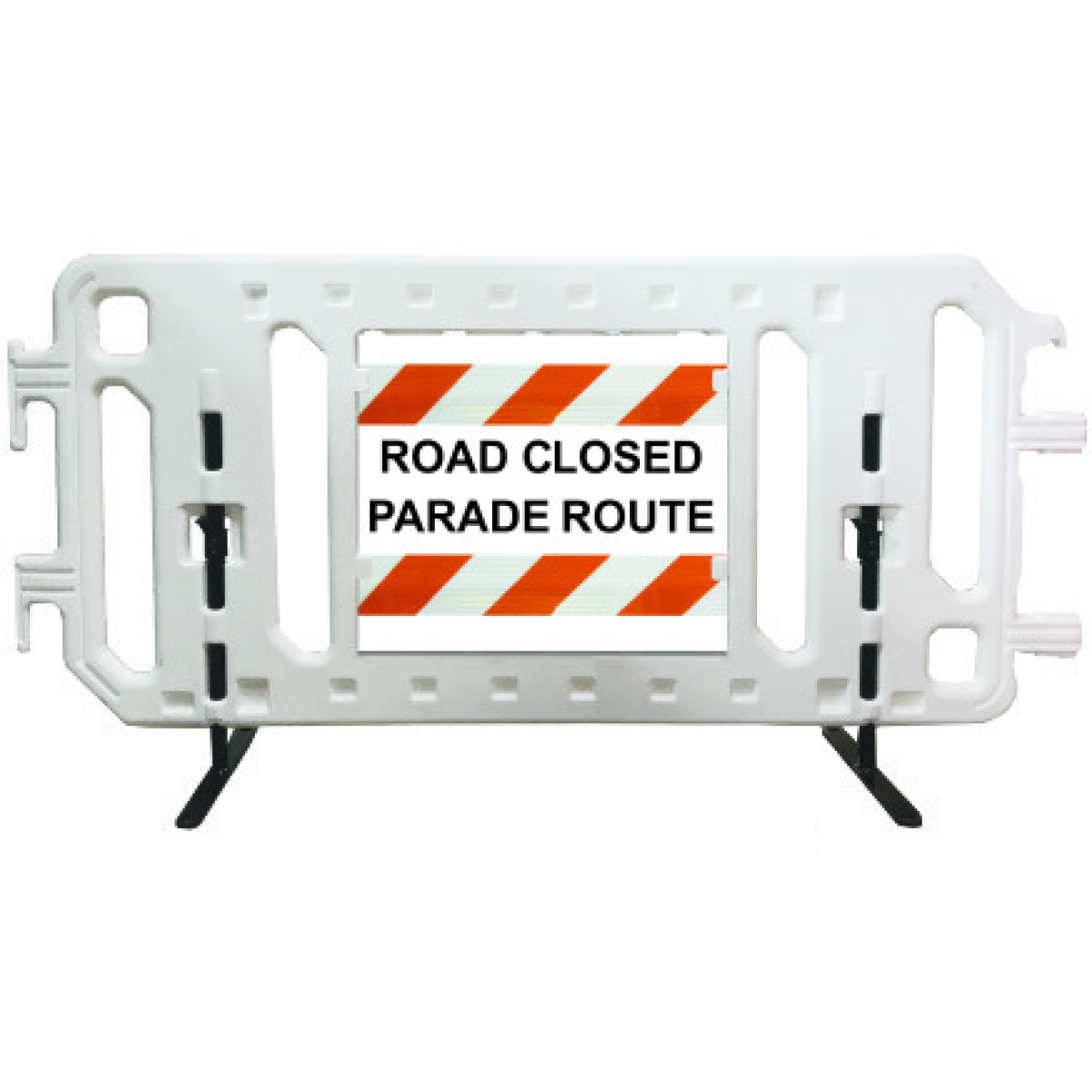 Plasticade Tri-Pod Sign Stand, Galvanized Steel, for Rigid Signs 36 & 48 SS100